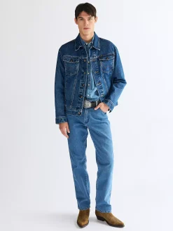 Big Buckle Leather Belt