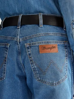 Big Buckle Leather Belt