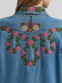 Lainey Wilson x Wrangler Embroidered Shirt
