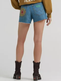 Lainey Wilson x Wrangler Embroidered Cowboy Short 7.62cm