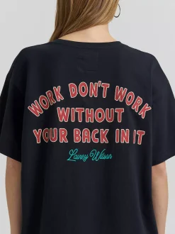 Lainey Wilson x Wrangler Work Dont Work Tee
