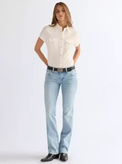 Low Rise Bold Boot Jean