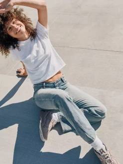 Low Rise Straight Cowboy Lightweight Jean