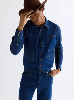 Regular Cowboy Cut Vest