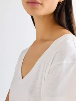 Regular Easy V Neck Tee