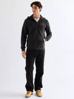 Regular Graphic Zip Hoodie