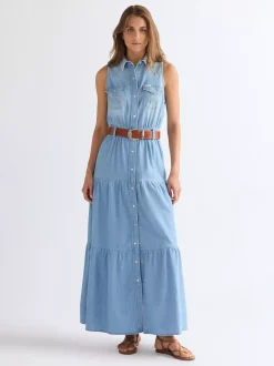 Regular Tiered Maxi Dress