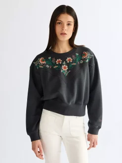 Relaxed Embroidered Sweat