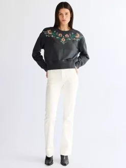 Relaxed Embroidered Sweat