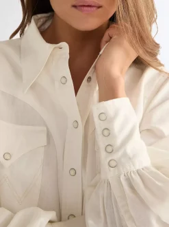 Relaxed Exaggerated Western Shirt