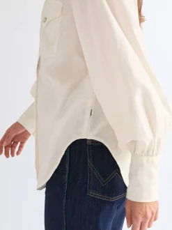 Relaxed Exaggerated Western Shirt