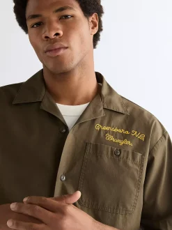 Relaxed Lightweight Short Sleeve Utility Shirt