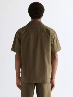Relaxed Lightweight Short Sleeve Utility Shirt