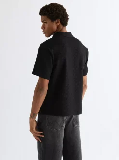 Relaxed Polo Sweater