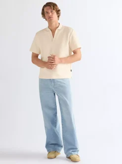 Relaxed Polo Sweater