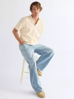 Relaxed Polo Sweater