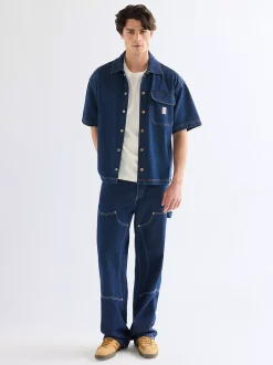 Relaxed Short Sleeve Overshirt
