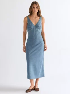Slim Bias Slip Lightweight Dress