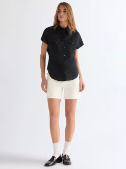 Slim Lightweight Stylized Western Shirt