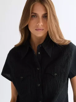Slim Lightweight Stylized Western Shirt