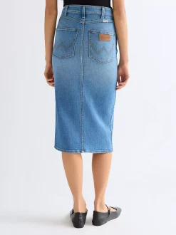 Slim Pencil Lightweight Skirt