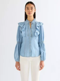Slim Romance Lightweight Blouse