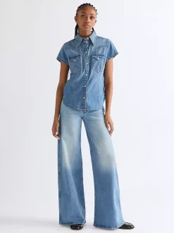 Slim Stylized Lightweight Western Shirt