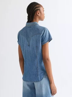 Slim Stylized Lightweight Western Shirt