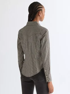 Slim Western Shirt