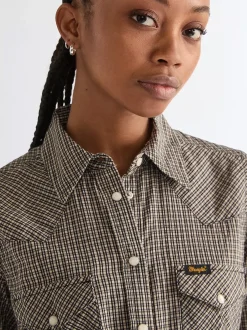 Slim Western Shirt