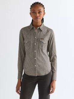 Slim Western Shirt