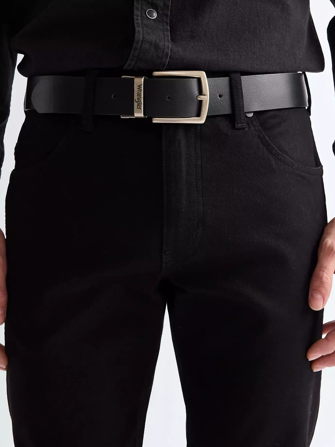 Two-Sided Leather Belt