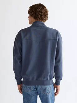Vintage Half Zip Sweatshirt