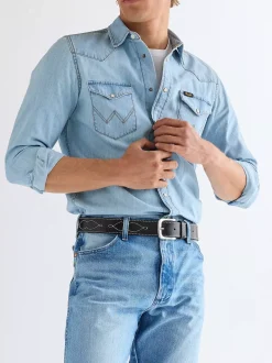 Western Stitch Leather Belt