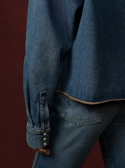 Wrangler® x Cherry Denim Shirt Jacket