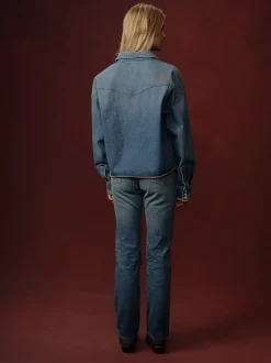 Wrangler® x Cherry Denim Shirt Jacket