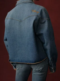 Wrangler® x Cherry Denim Shirt Jacket