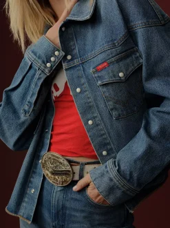 Wrangler® x Cherry Denim Shirt Jacket