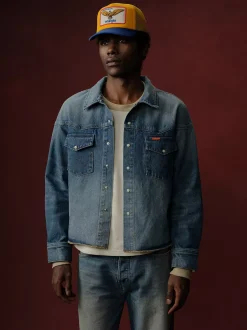 Wrangler® x Cherry Denim Shirt Jacket