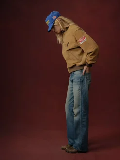 Wrangler® x Cherry Wide Leg Jean